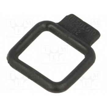 Эластичная петля-застежка HELLERMANNTYTON R2-PVC-BK