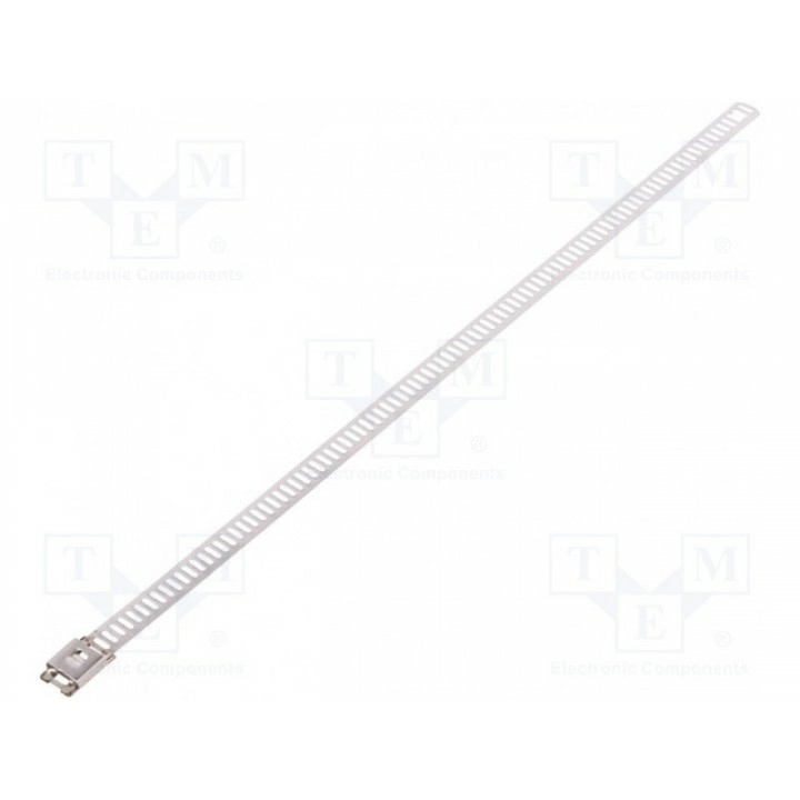 Кабельная стяжка HELLERMANNTYTON 111-92080 (MAT8SS7-SS316-ML)