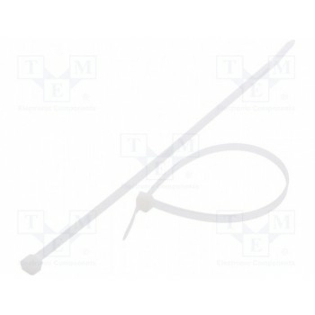 Кабельная стяжка L 215мм FIX&FASTEN FIX-S-4.8X215W-N