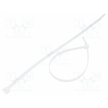 Кабельная стяжка L 250мм FIX&FASTEN FIX-S-4.8X250S-N