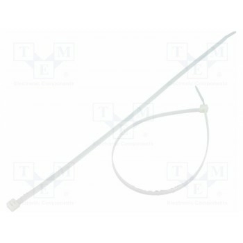 Кабельная стяжка L 300мм FIX&FASTEN FIX-S-4.8X300S-N