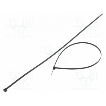 Кабельная стяжка L 450мм FIX&FASTEN FIX-S-4.8X450-BK