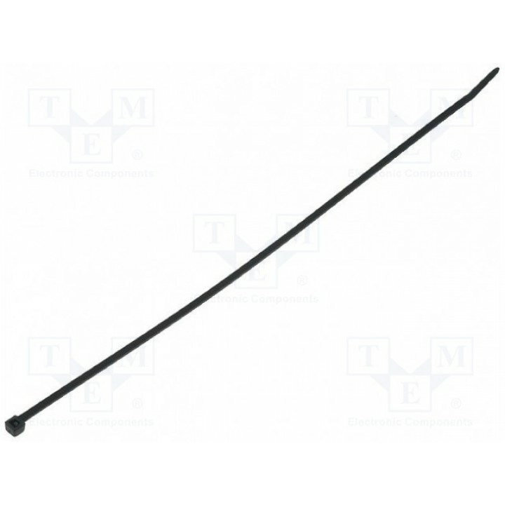 Кабельная стяжка L 290мм HELLERMANNTYTON 111-03570 (T30LL-UVBK)