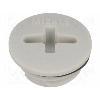Заглушка M12 LAPP KABEL BLK-GL-M12+O-R7035