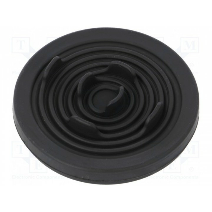 Кабельный ввод MOREK T-RGDM50 RAL 9005 UL94V-0 (T-RGDM50-RAL9005V0)