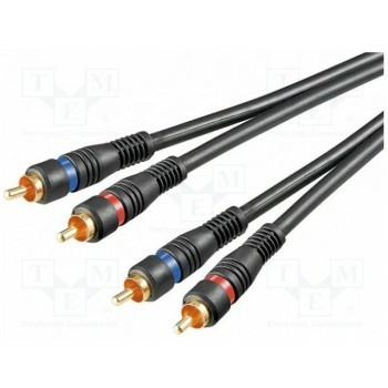 Кабель Goobay C-2RCA2RCA-BK030