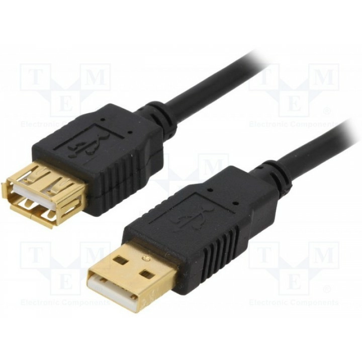 Кабель USB 20 BQ CABLE CAB-USBAAF3G-BK (CAB-USBAAF-3G-BK)