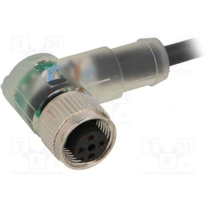 Соединительный кабель M12 PIN 4 угловой LAPP KABEL AB-C4-5,0PUR-M12FA-3L (22260327)