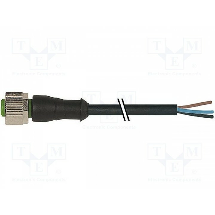 Соединительный кабель M12 PIN 5 прямой MURR ELEKTRONIK 7000-12241-6150300 (7000-12241-6150300)