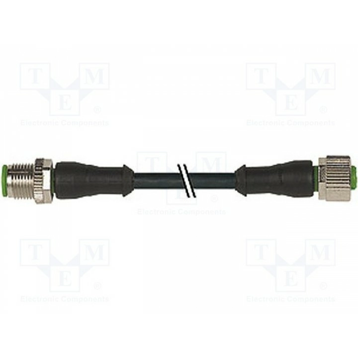 Соединительный кабель M12 PIN 5 2м MURR ELEKTRONIK 7000-40041-6250200 (7000-40041-6250200)