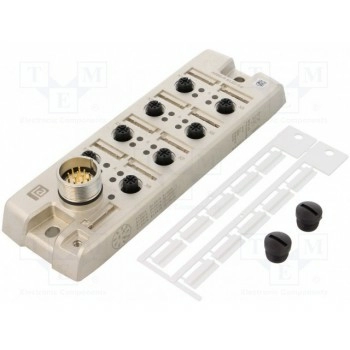 Разветвительная коробка M12 PIN 5 LUMBERG AUTOMATION ASBS-R8-LED5-4