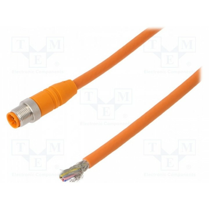 Соединительный кабель M12 PIN 8 прямой LUMBERG AUTOMATION RSTS 8-1845 M (RSTS8-184-5M)