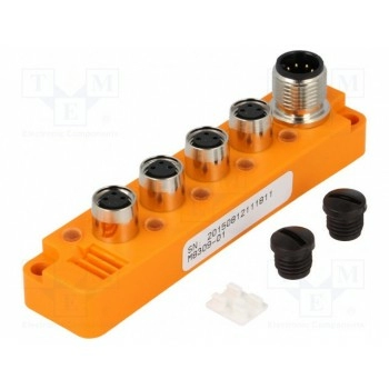 Разветвительная коробка M8 PIN 3 LUMBERG AUTOMATION SBS4-LED3