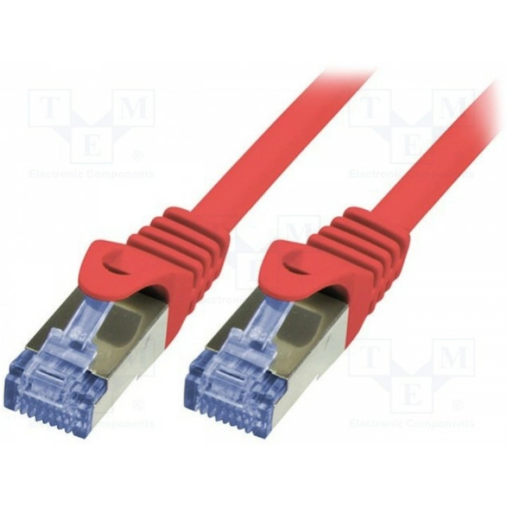 Patch cord S/FTP 6a многопров Cu LOGILINK CQ3034S (CQ3034S)