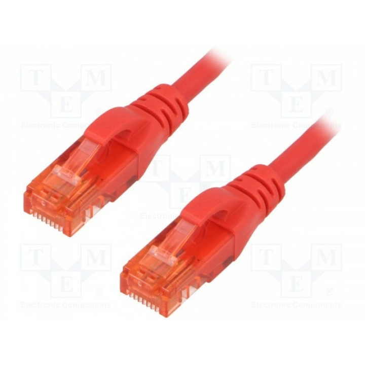 Patch cord U/UTP 6 многопров CCA DIGITUS DK-1612-020R (DK-1612-020-R)