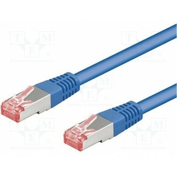 Patch cord S/FTP 6 многопров Cu Goobay S-FTP6-CU-200BL
