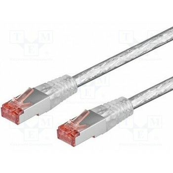 Patch cord S/FTP 6 многопров Cu Goobay S-FTP6-CU-200TR