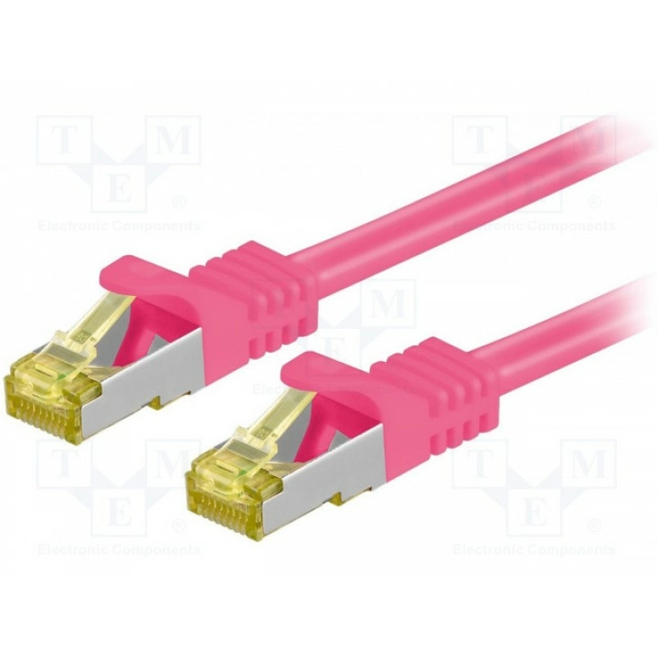 Patch cord S/FTP 6a многопров Cu Goobay 91605 (S-FTP7-CU-020PK)