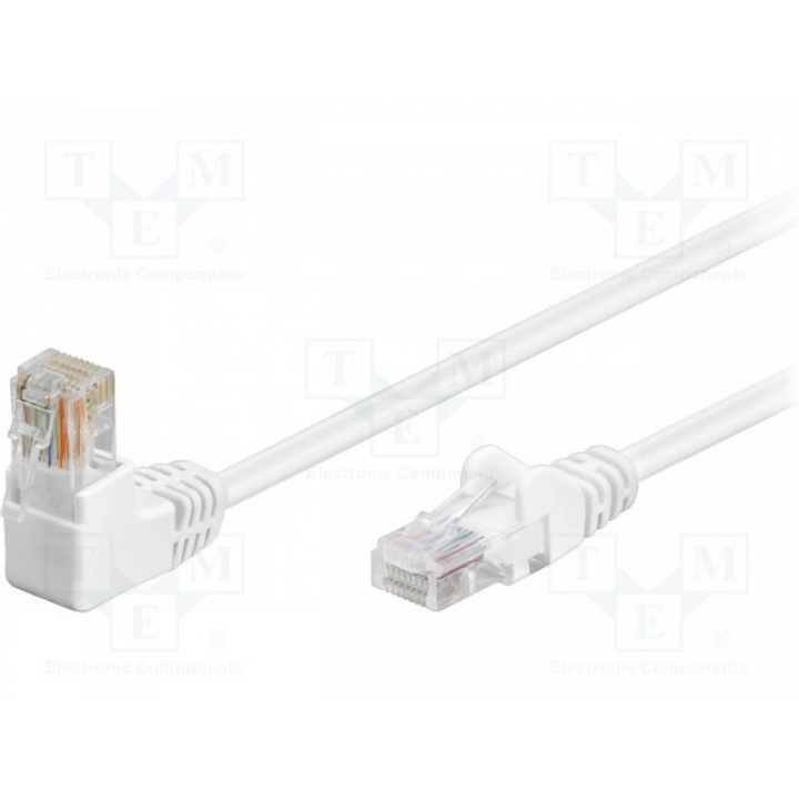 Patch cord U/UTP 5e многопров CCA Goobay 94166 (U-UTP5-90-050WH)