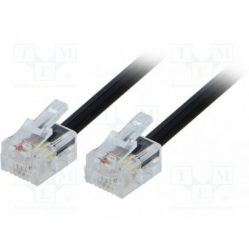 Кабель соединительный телефонный BQ CABLE TEL-RJ11-BK-07