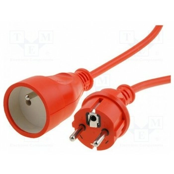 Сетевой удлинитель Гнезда 1 ПВХ JONEX PS-170-10-1.0