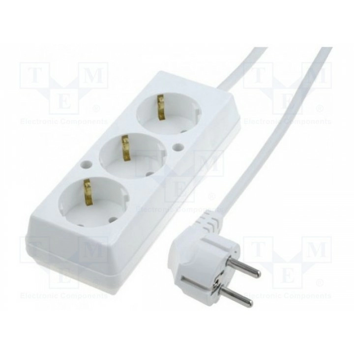Сетевой удлинитель Schuko Гнезда 3 JONEX (PS-370S-3.0)