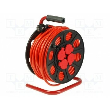 Сетевой удлинитель на катушке Гнезда 4 JONEX PS-BT-IP44-50-1.5