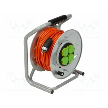 Сетевой удлинитель на катушке Гнезда 4 JONEX PS-BT-IP44-50-2.5