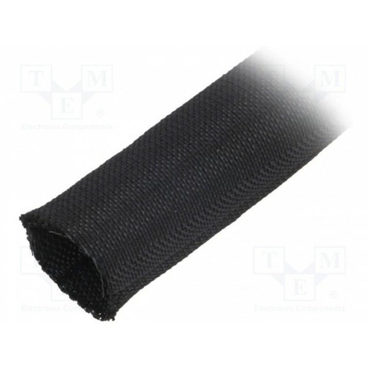 Оплетка полиэфирная HELLERMANNTYTON 170-01002 (TWIST-IN-13-PET-BK)