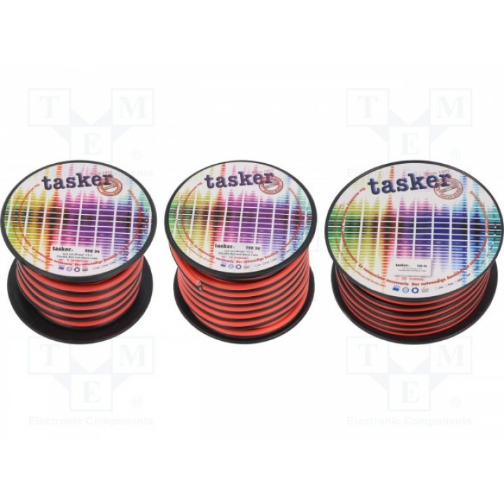 Провод для громкоговорителей 2x05мм2 TASKER TSK-51-20 (TSK-51-20)
