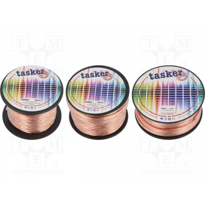 Провод для громкоговорителей 2x05мм2 TASKER TSK-61-10 (TSK-61-10)