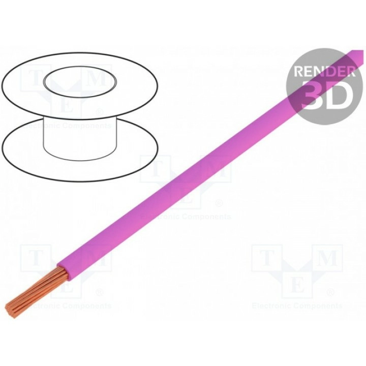 Провод FLRYW-B многопров Cu 075мм2 BQ CABLE FLRYW-B0.75-PK (FLRYW-B0.75-PK)