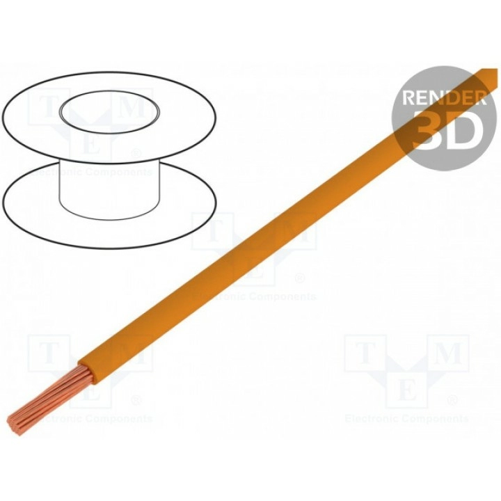 Провод FLRYW-B многопров Cu 15мм2 BQ CABLE FLRYW-B1.50-OR (FLRYW-B1.50-OR)