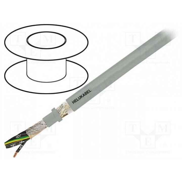 Провод управления PURO-JZ-HF-YCP 3G05мм2 HELUKABEL 22401 (PO-JZHF-YCP3G0.5)