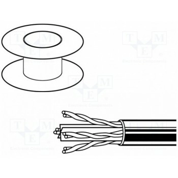 Провод U/UTP 6 однопров Cu BELDEN 7965ENH