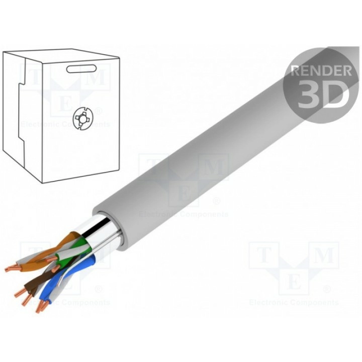 Провод BiTLAN F/UTP 5e BITNER TI0007 (BITNER-TI0007.305)