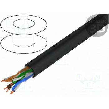 Провод BiTLAN U/UTP 5e однопров Cu BITNER BITNER-TI0012