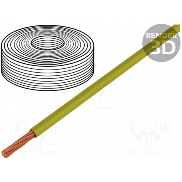 Провод LifY многопров Cu HELUKABEL 15408 (LIFY-0.50MM2-GE)