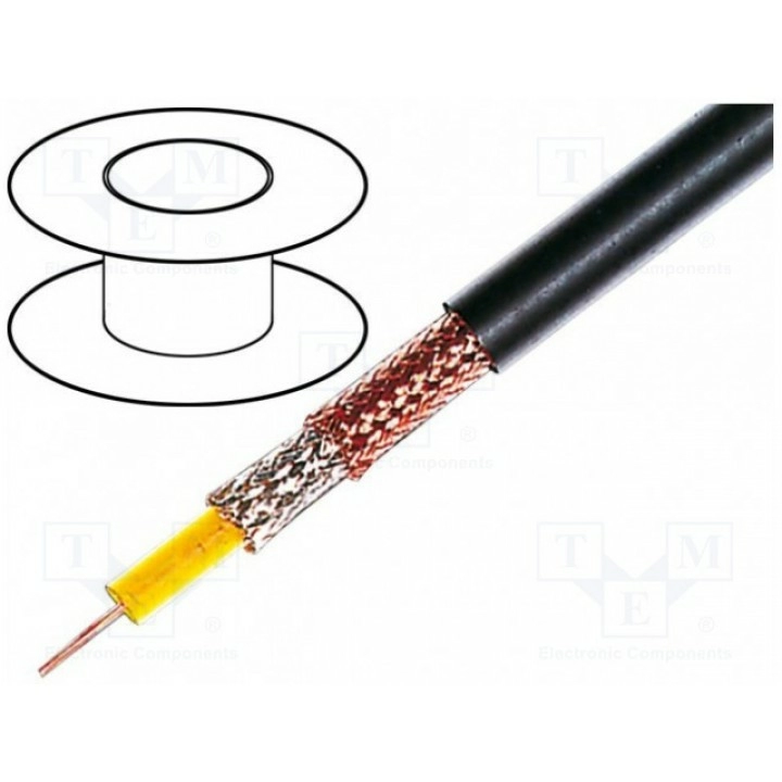 Провод коаксиальный HELUKABEL 40001 (RG6A-U)