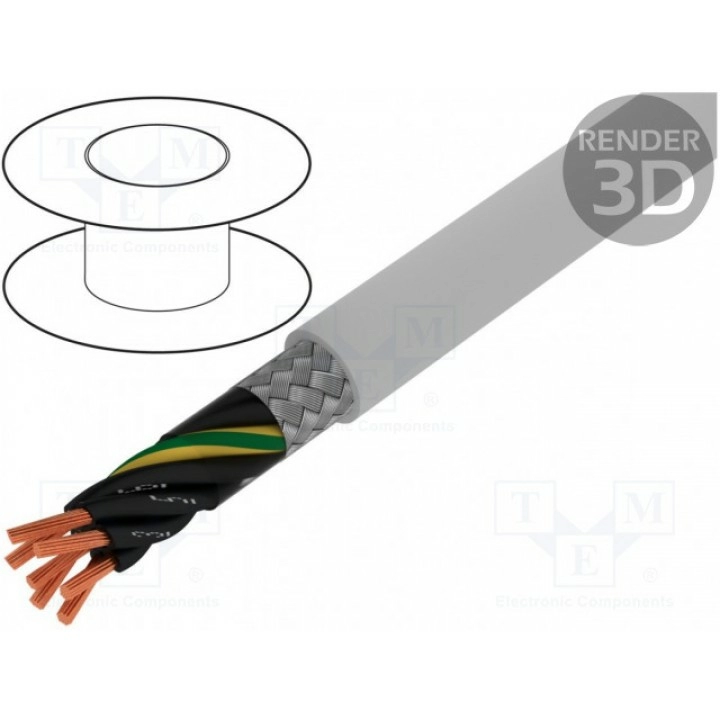 Провод OLFLEX® CLASSIC 115 CY LAPP KABEL 1136307 (CL115CY-7G1.5)