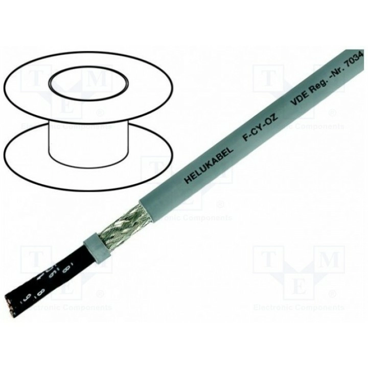 Провод HELUKABEL 16052 (FCYOZ3X1.0)