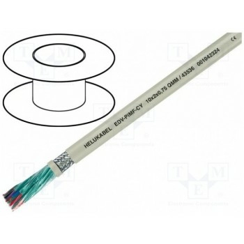 Провод Li-2Y-CY-PIMF HELUKABEL LI2YCYPIMF8X2X0.75