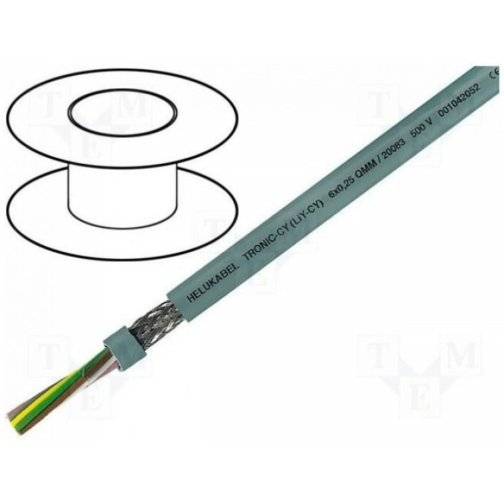 Провод TRONIC-CY LiY-CY 21x014мм2 HELUKABEL 20014 (LIYCY21X0.14)
