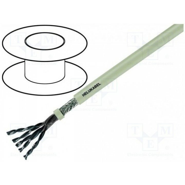 Провод LiYCY-P 8x2x15мм2 HELUKABEL 17039 (LIYCYP8X2X1.5)