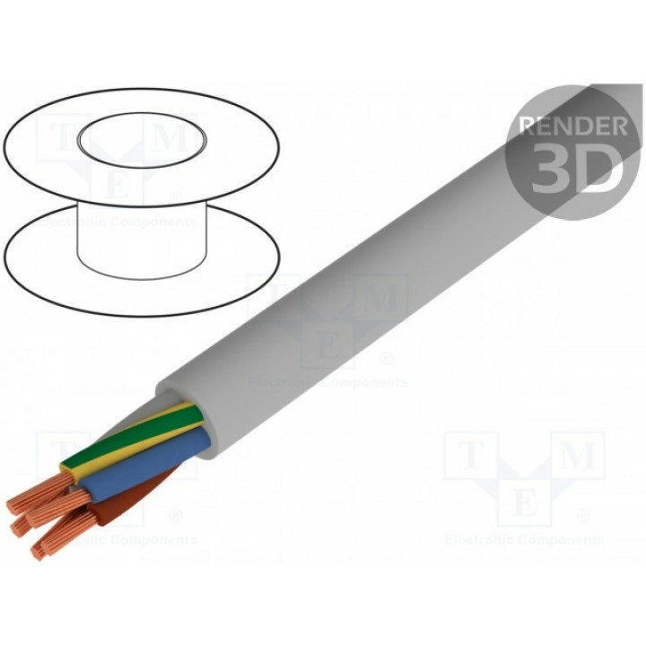 Провод многопров Cu HELUKABEL 11011 (JB500-8G0.5)