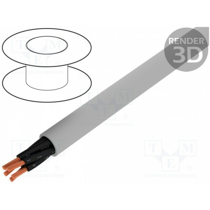 Провод многопров Cu HELUKABEL 10036 (OZ500-5X0.75)