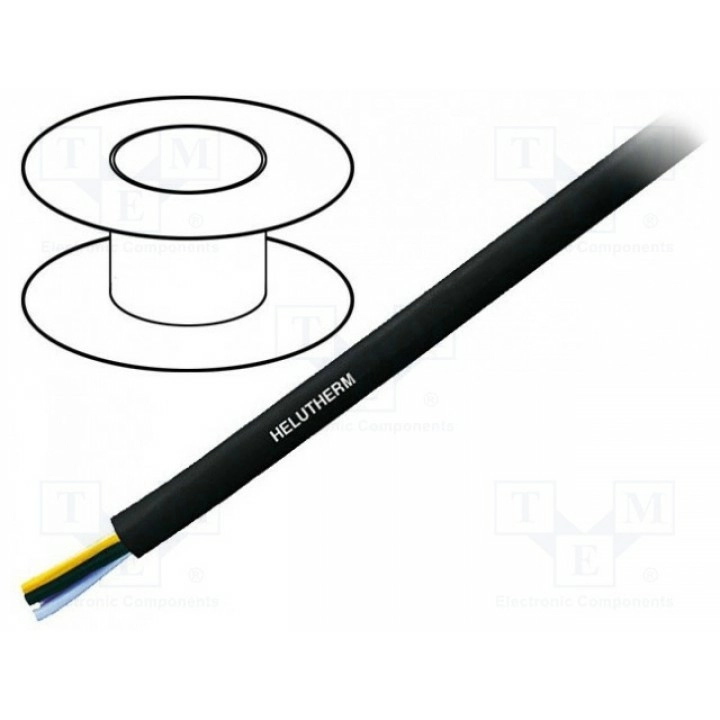 Провод многопров HELUKABEL 24004 (THERM120-4G0.5)