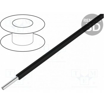 Провод MIL-W-16878/6 (Type ET) однопров ALPHA WIRE 2842-1-BK005