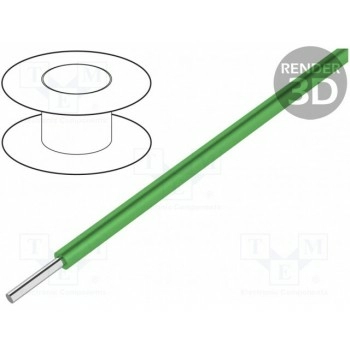 Провод UL1007UL1569 однопров Cu ALPHA WIRE 3055-1-GR005
