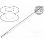 Провод UL1007UL1569 однопров Cu 18AWG ALPHA WIRE 30551 WH005 (3055-1-WH005)